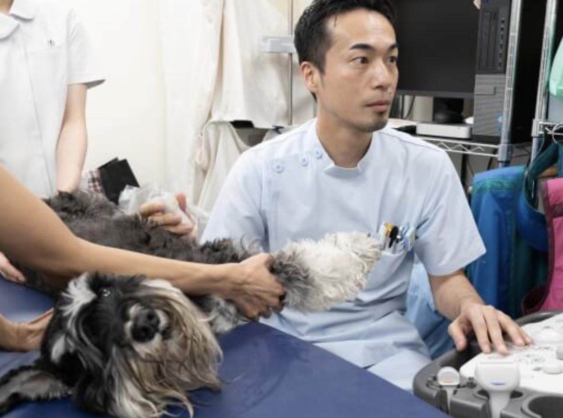 院長と検査の様子