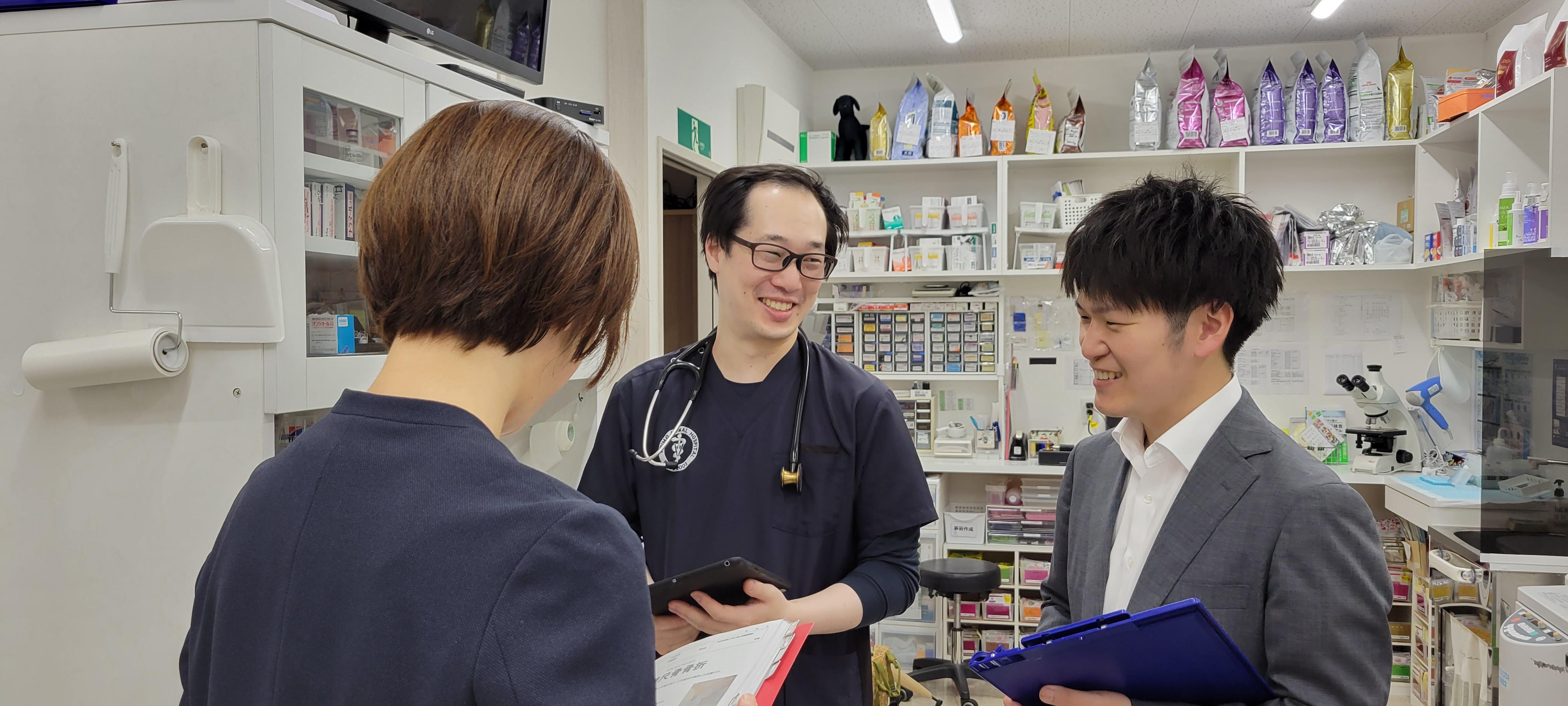 動物病院を“支える”ポジション｜臨床経験を活かす病院運営職